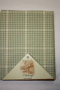 Auberge duckegg gingham tablecloth